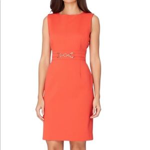 Tahari Coral Dress